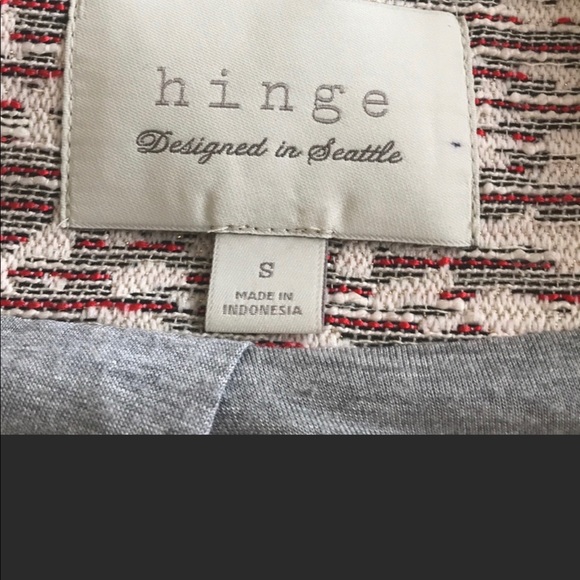 Nordstrom Hinge|Tweed Zip up Jacket - Picture 9 of 9